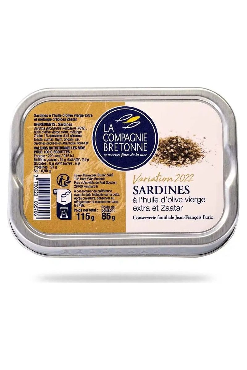 SARDINEN MIT ZAATAR – LA COMPAGNIE BRETONNE