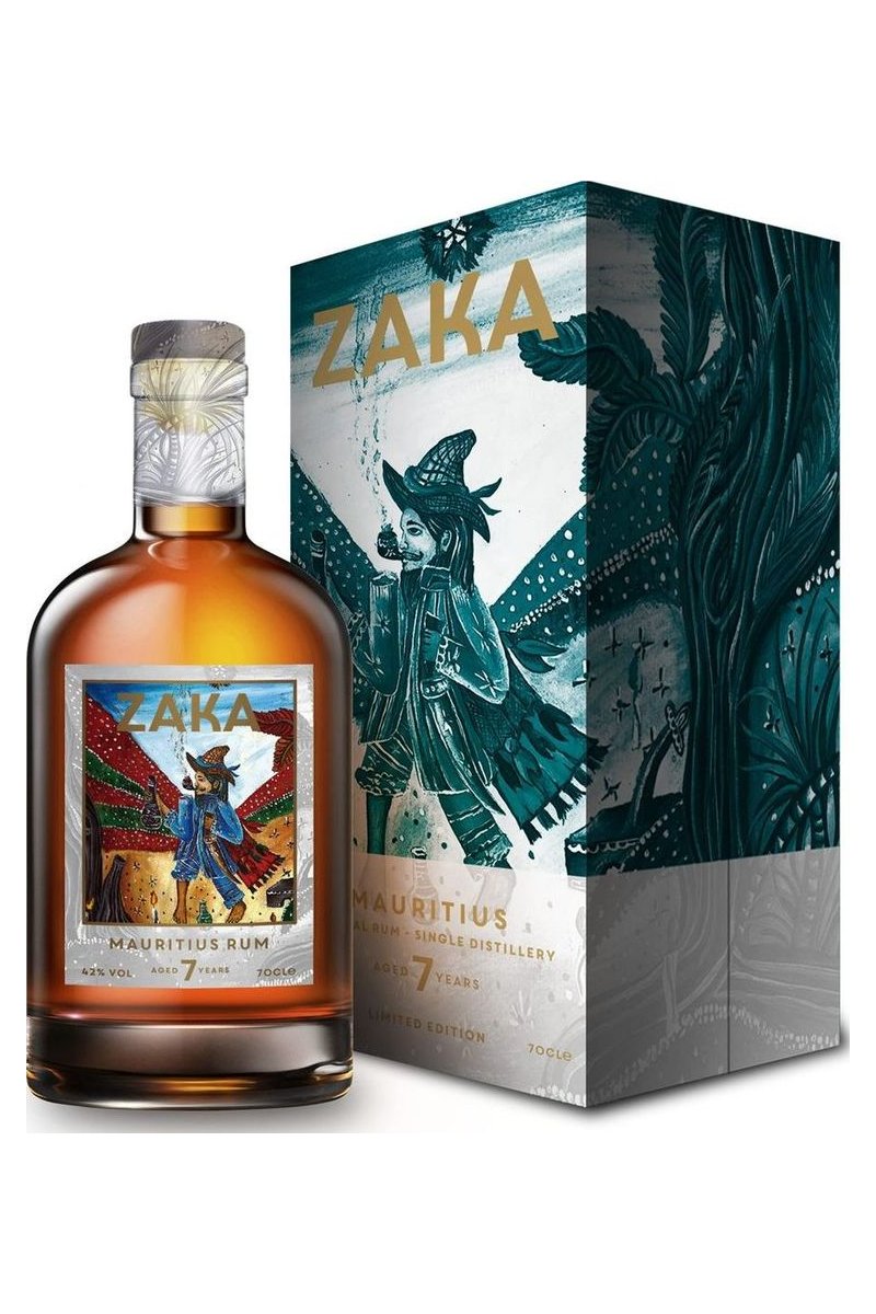 ZAKA Mauritius Rum mit Geschenkbox