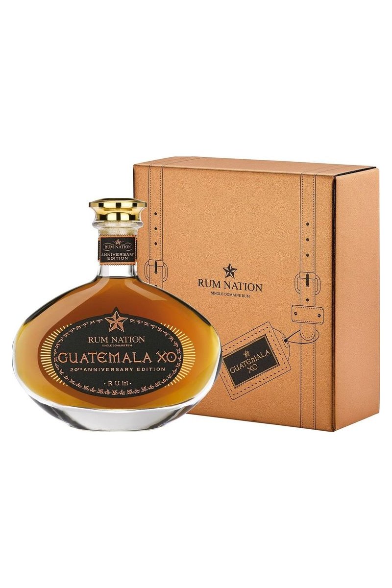 Rum Nation Guatemala XO 20th Anniversary Edition mit Geschenkbox