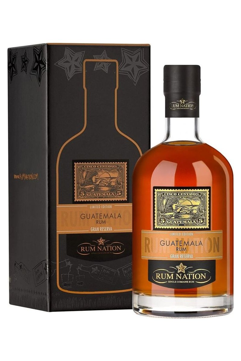 Rum Nation Guatemala Gran Reserva mit Geschenkbox