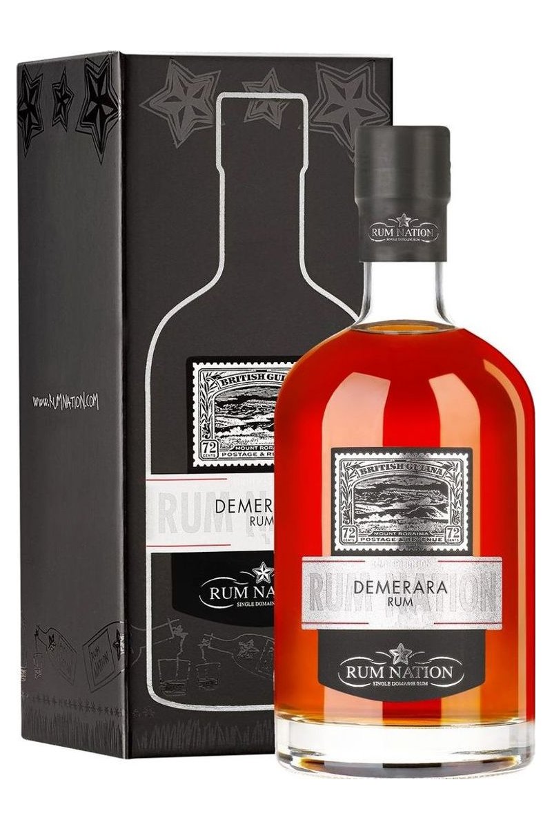 Rum Nation Demerara Solera N° 14 mit Geschenkbox