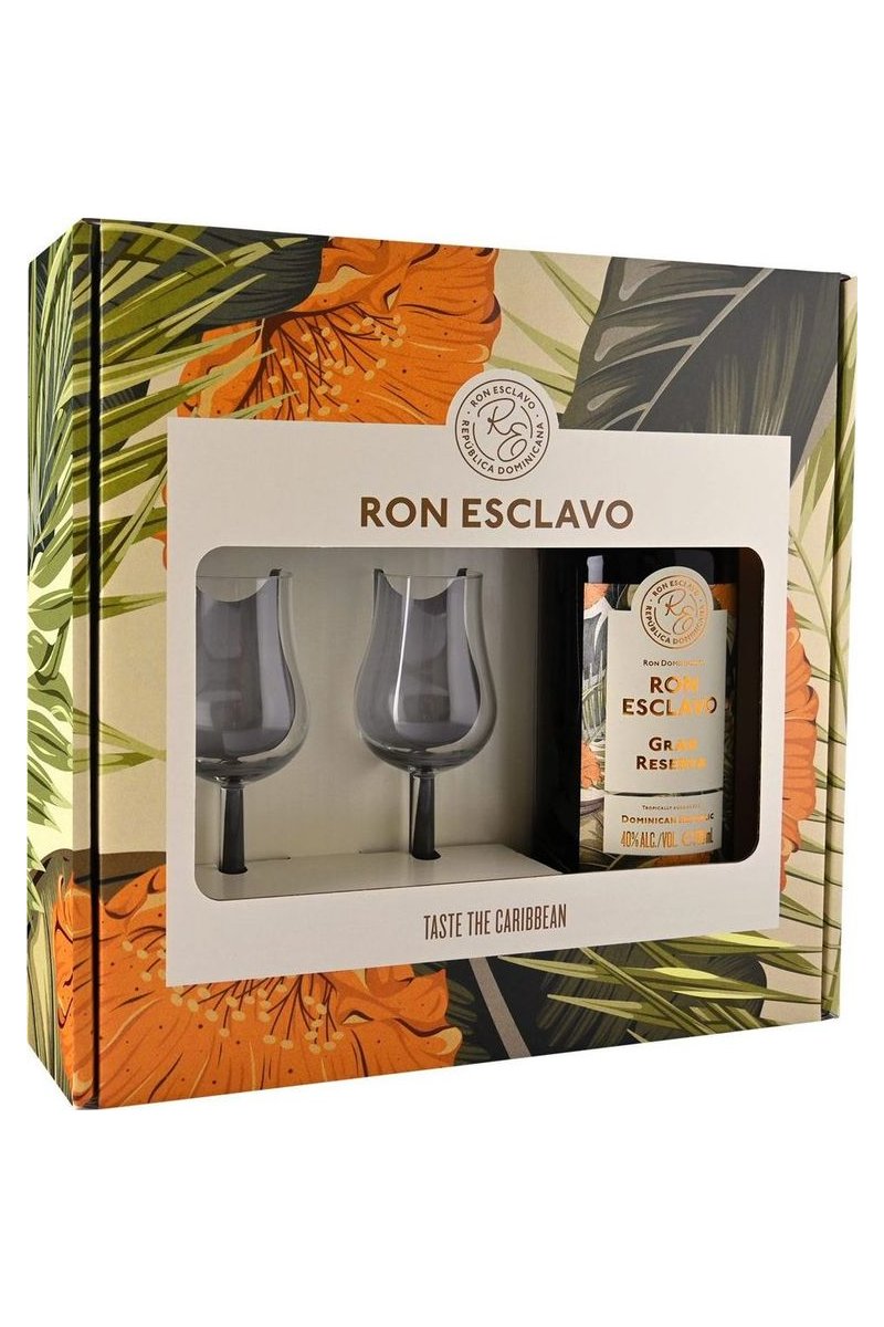 Esclavo Gran Reserva mit Geschenkbox und 2 Gläsern