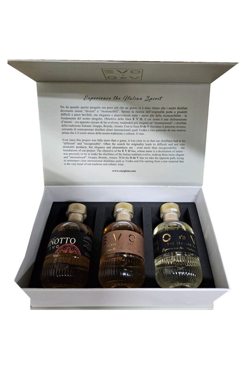 EVO Experience Box Italian Journey (EVO, Gin Black, Chinotto)