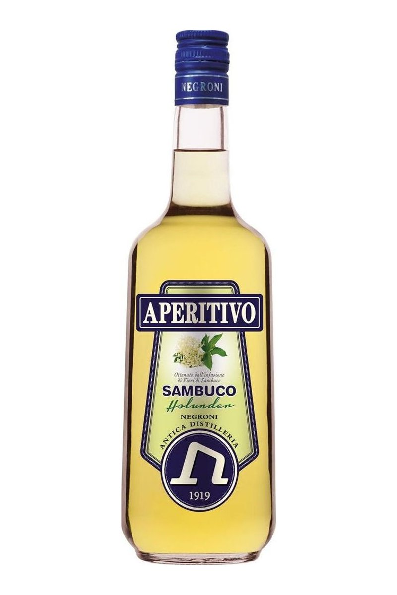 Negroni Aperitivo Sambuco Holunder