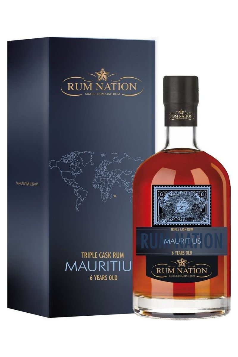 Rum Nation Mauritius 6 Jahre mit Geschenkbox