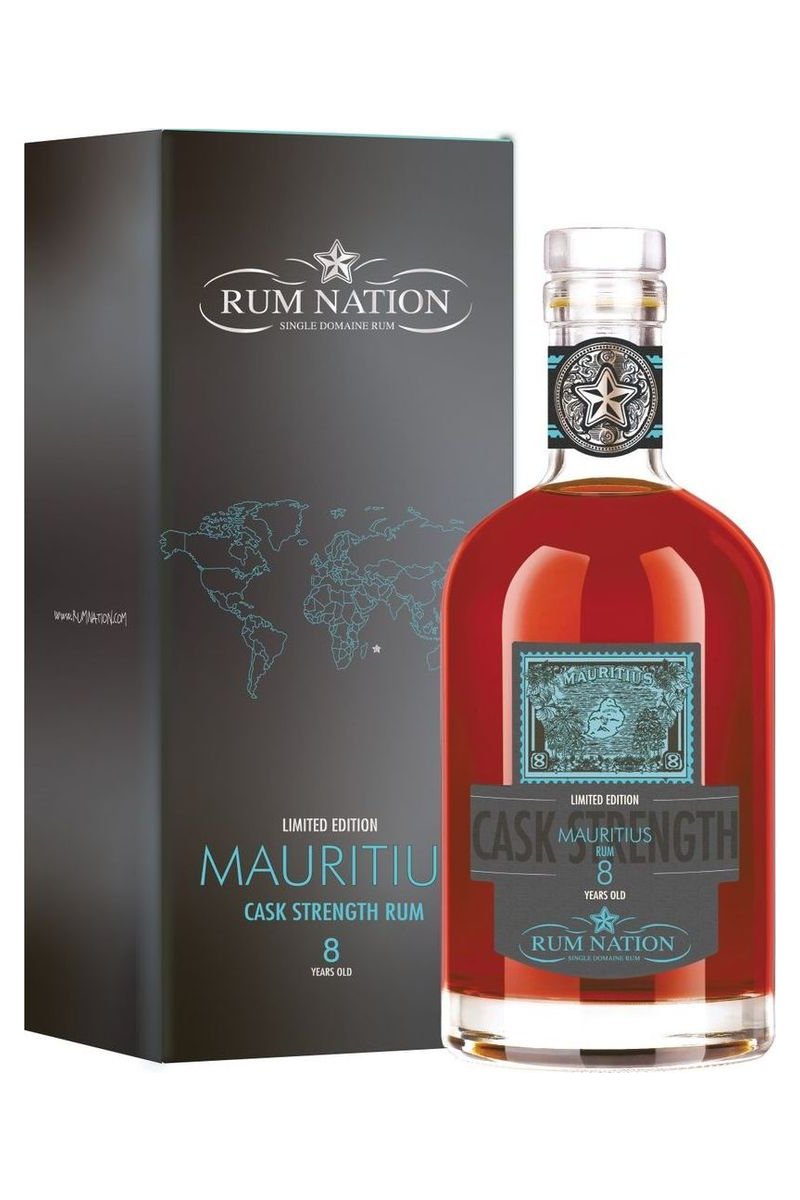 Rum Nation Mauritius 8 Jahre Limited Edition mit Geschenkbox