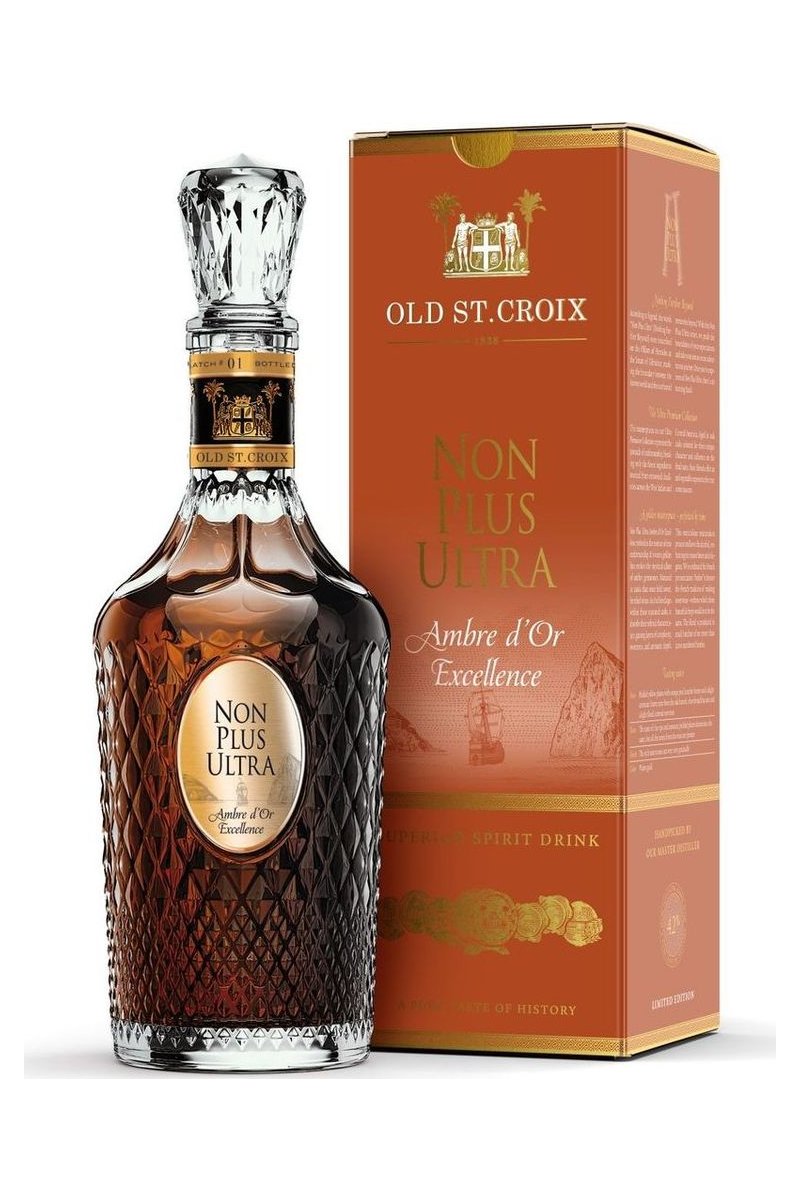 Old St. Croix Non Plus Ultra Ambre d’Or Excellence mit Geschenkbox