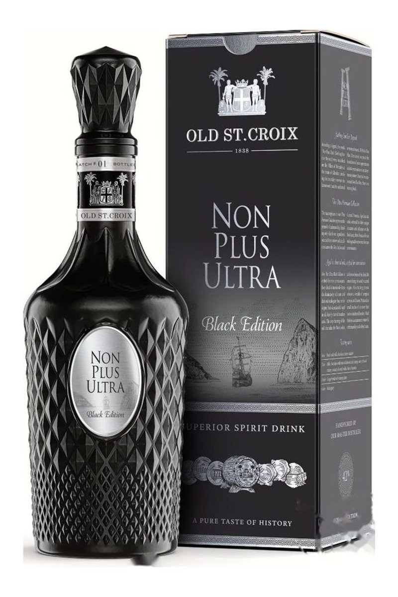 Old St. Croix Non Plus Ultra Black Edition mit Geschenkbox