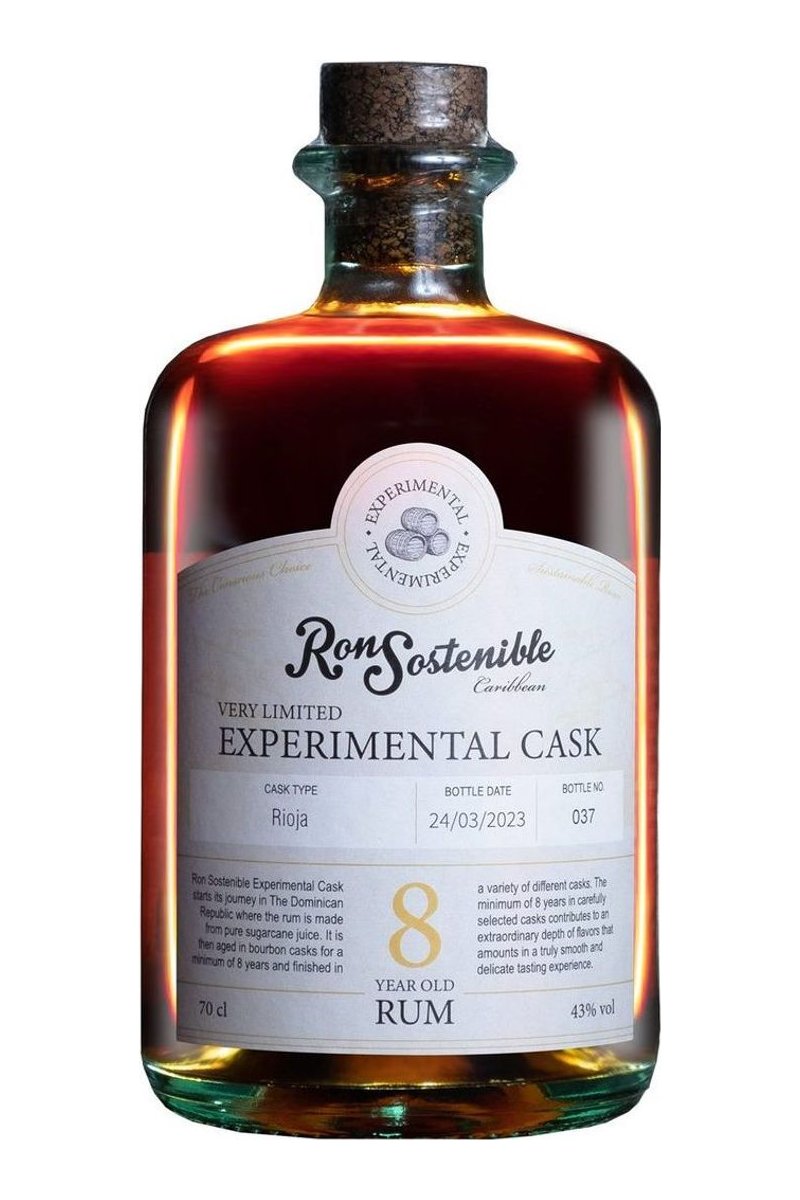 Ron Sostenible 8 Jahre Experimental Cask Rioja Finish