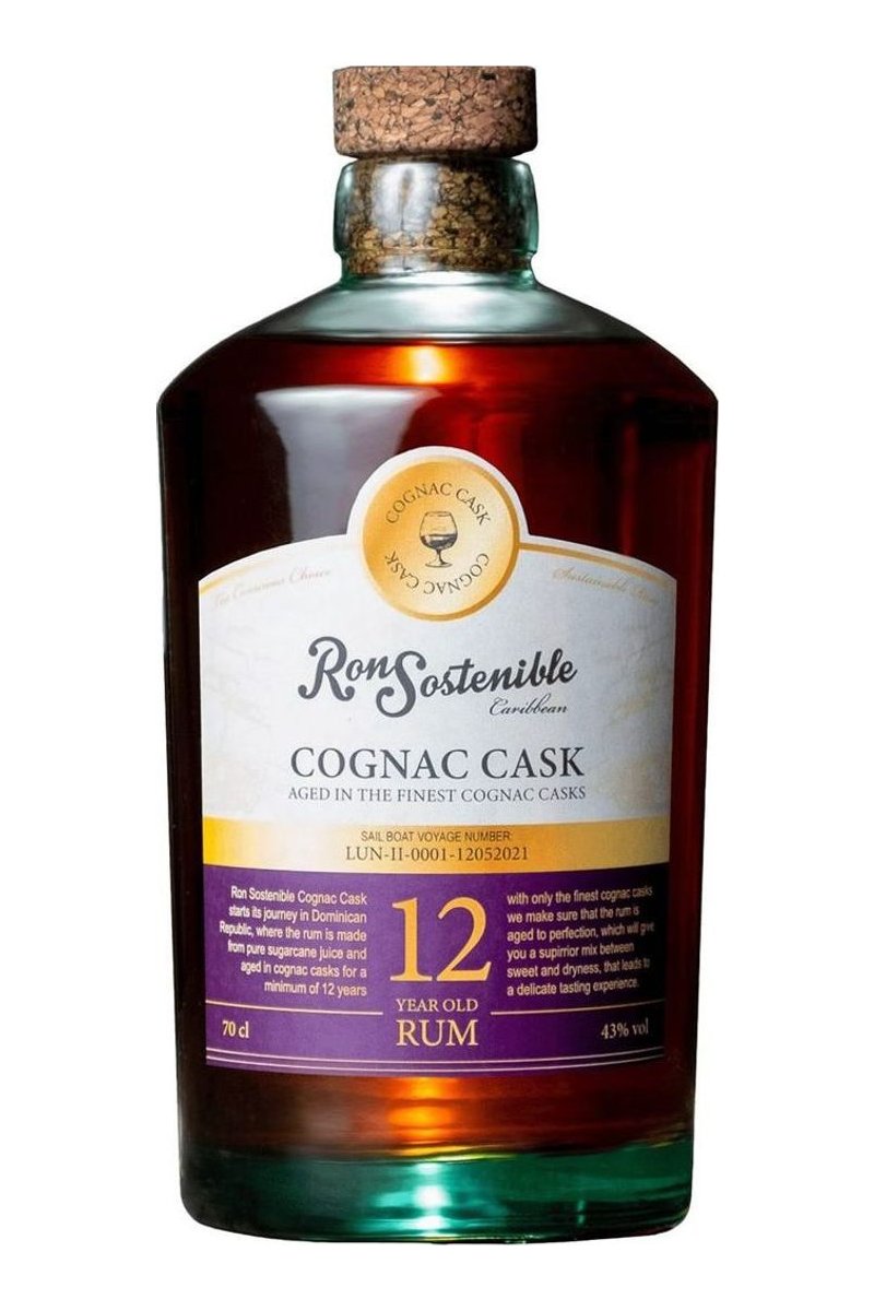 Ron Sostenible 12 Jahre Cognac Cask Rum