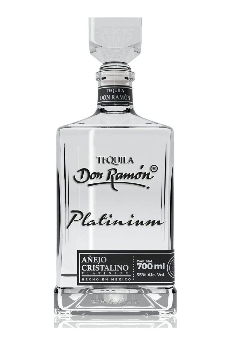 Tequila Don Ramón Platinium Añejo Cristalino