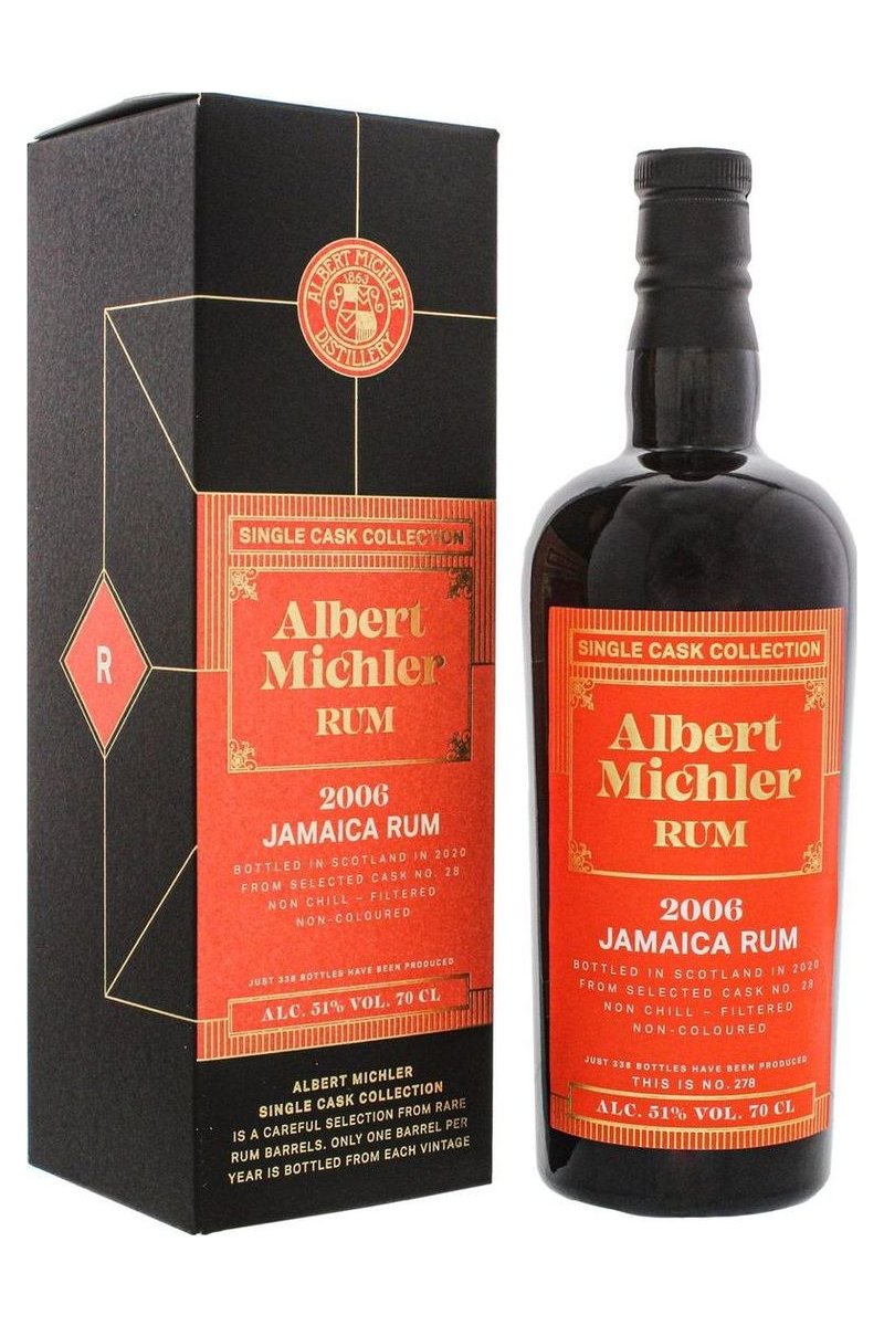 Albert Michler Single Cask Jamaica 2006/20 mit Geschenkbox