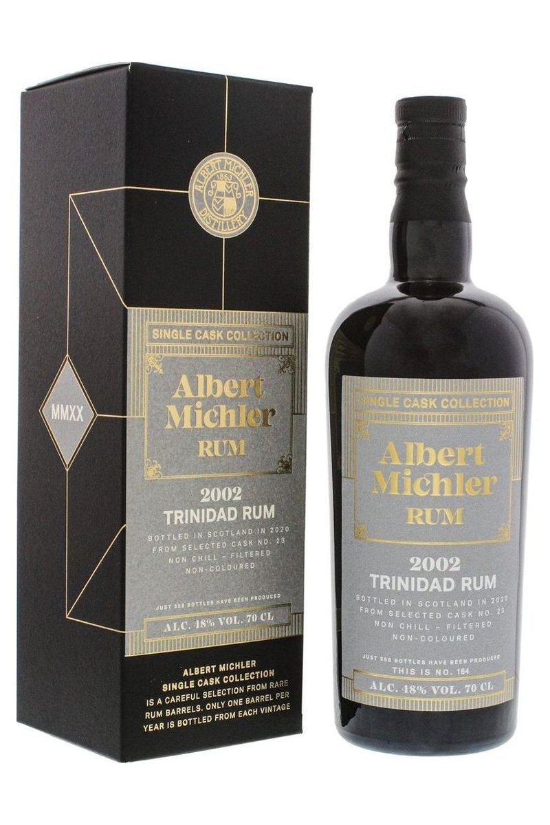 Albert Michler Single Cask Trinidad 2002/20 mit Geschenkbox