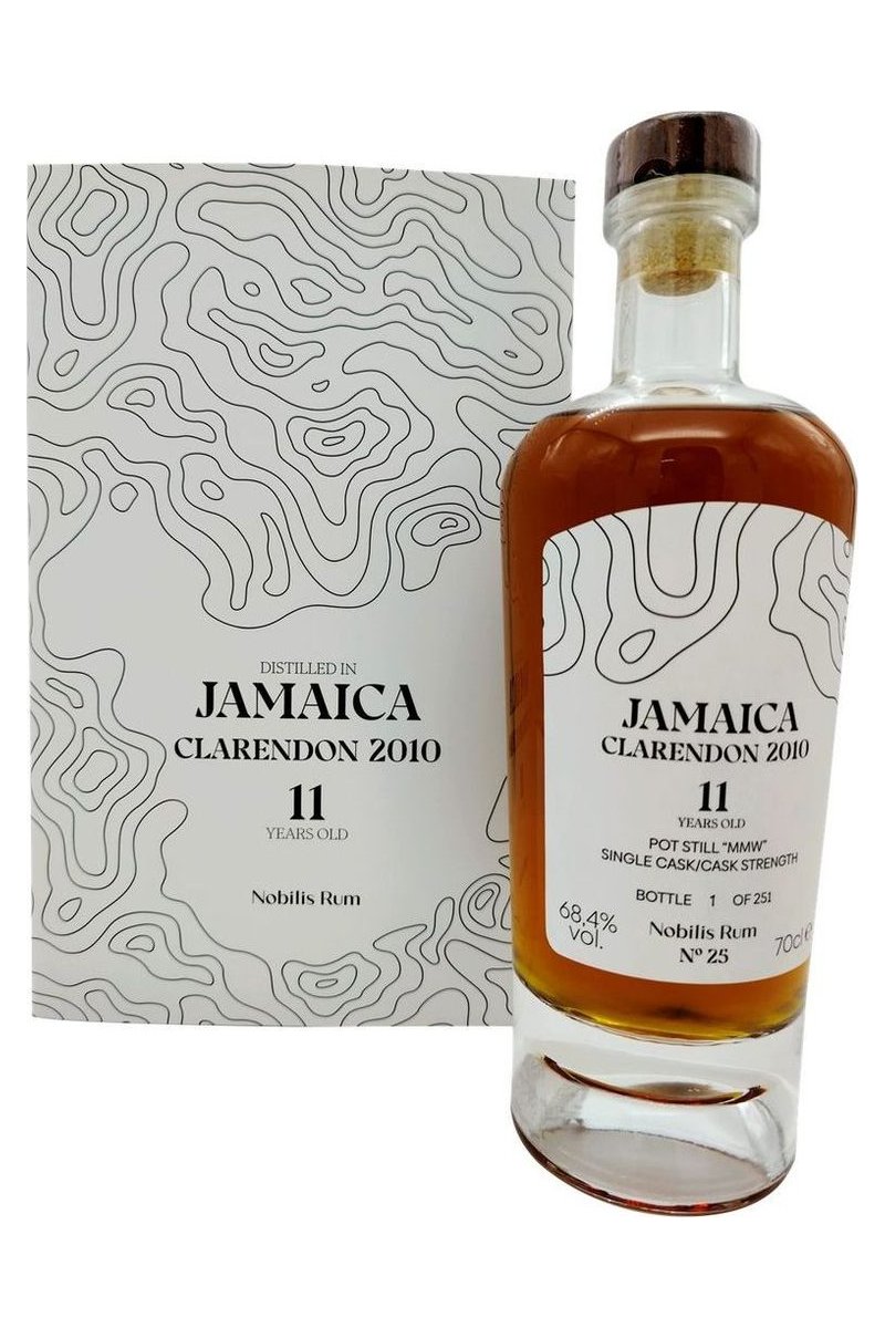 Nobilis Jamaica Clarendon Pot Still „MMW“ 2010 mit Geschenkbox