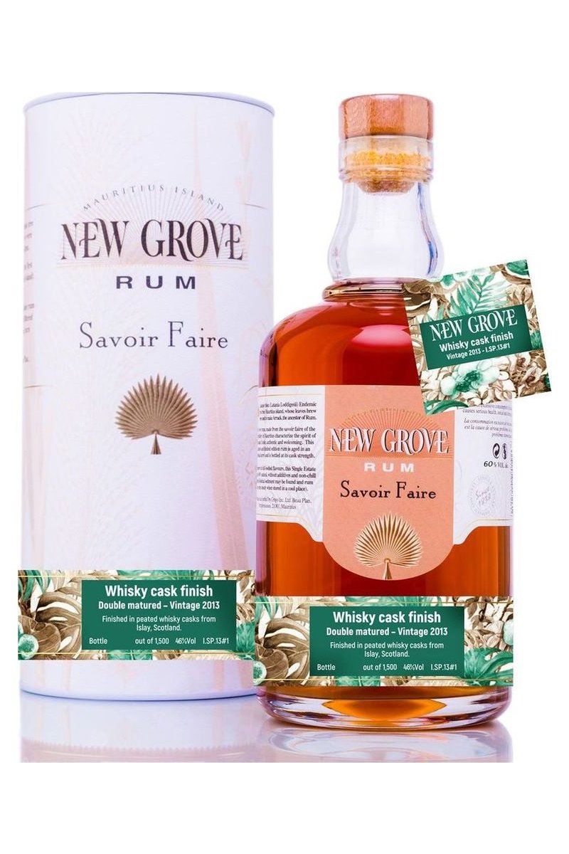 New Grove Savoir Faire Islay Whisky Finish mit Geschenkbox