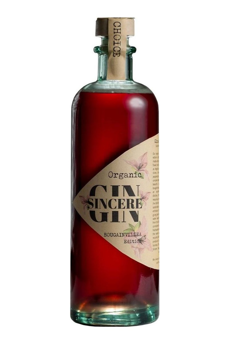 Gin Sincere Organic Bougainvillea