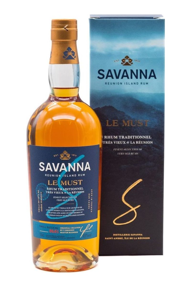 Savanna Le Must Reunion Island Rum mit Geschenkbox