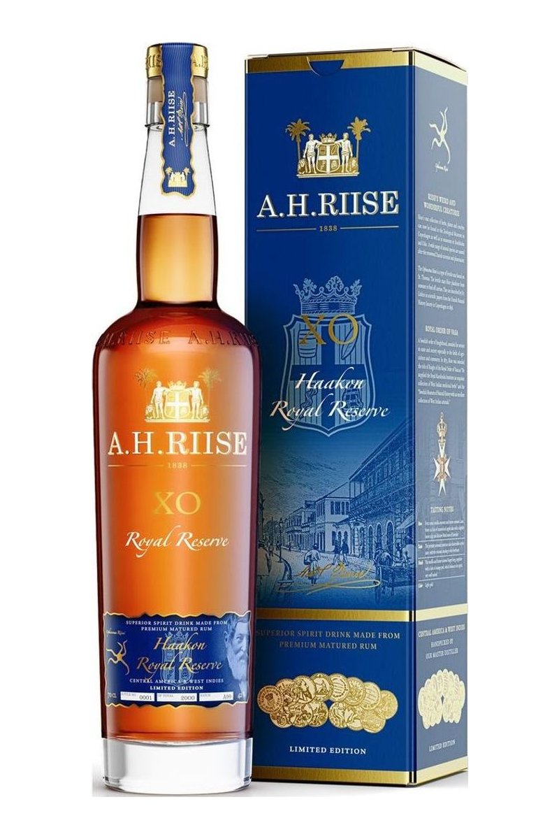 A.H. Riise XO Kong Haakon Royal Reserve mit Geschenkbox