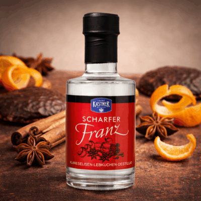 Scharfer Franz – klares Lebkuchen-Destillat