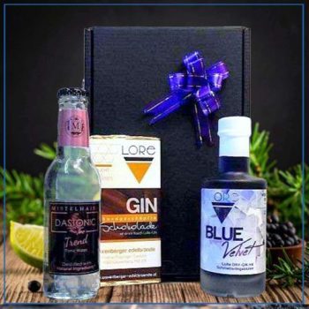 BlueGin Tonic Schokolade Geschenkbox