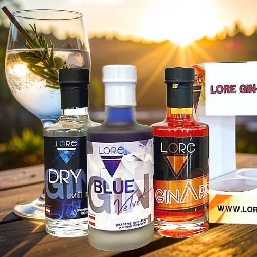 Gin Trio Geschenkkarton