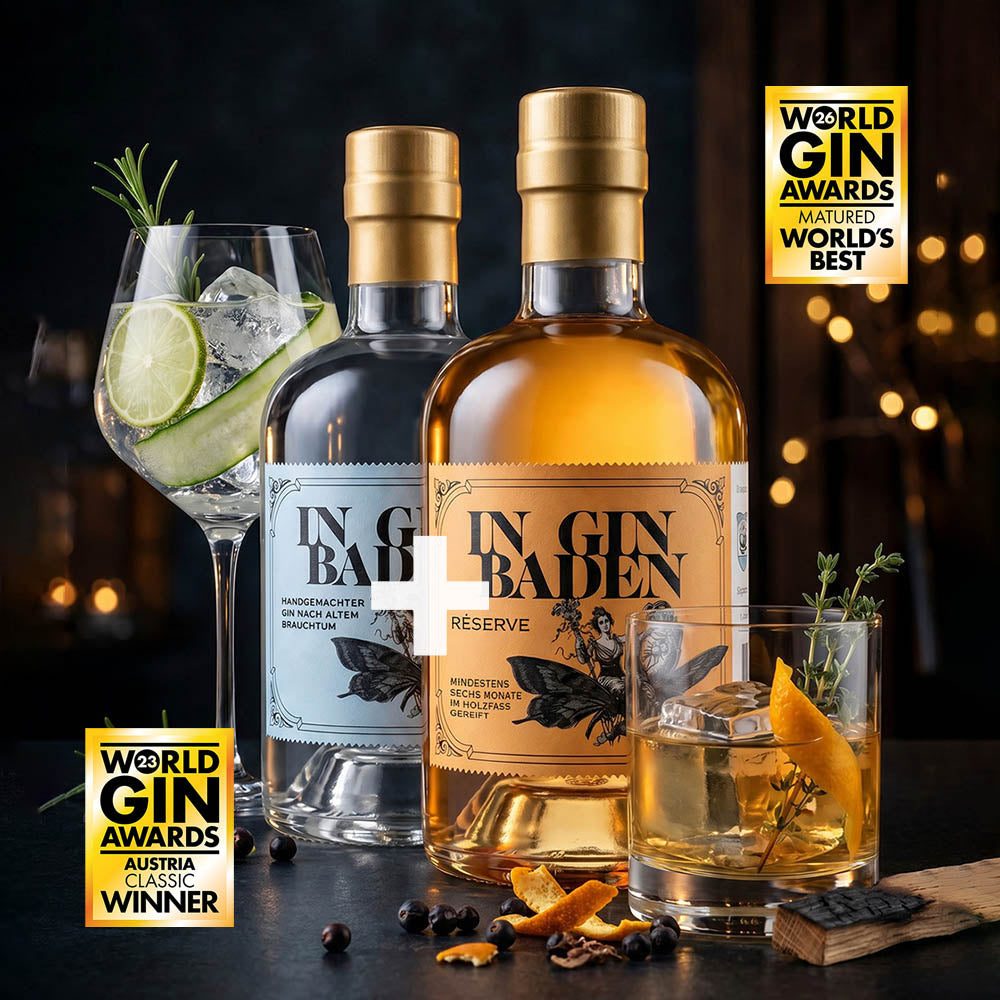 World Gin Day Bundle: Reserve-Gin & Klassik Gin (2 × 0,35 l)