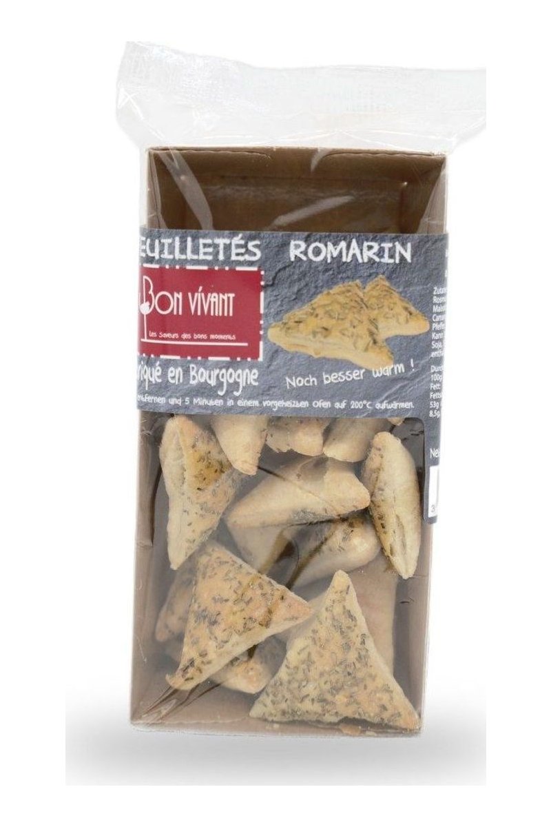 Bon Vivant, Blätterteiggebäck mit Rosmarin - 60g