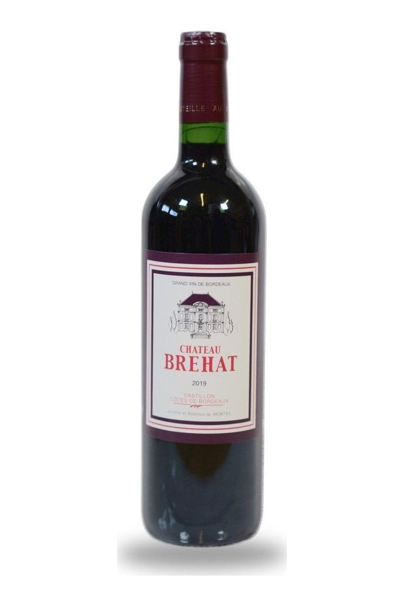 Château Bréhat, Castillon Côtes de Bordeaux 2019 - Parker 89-91