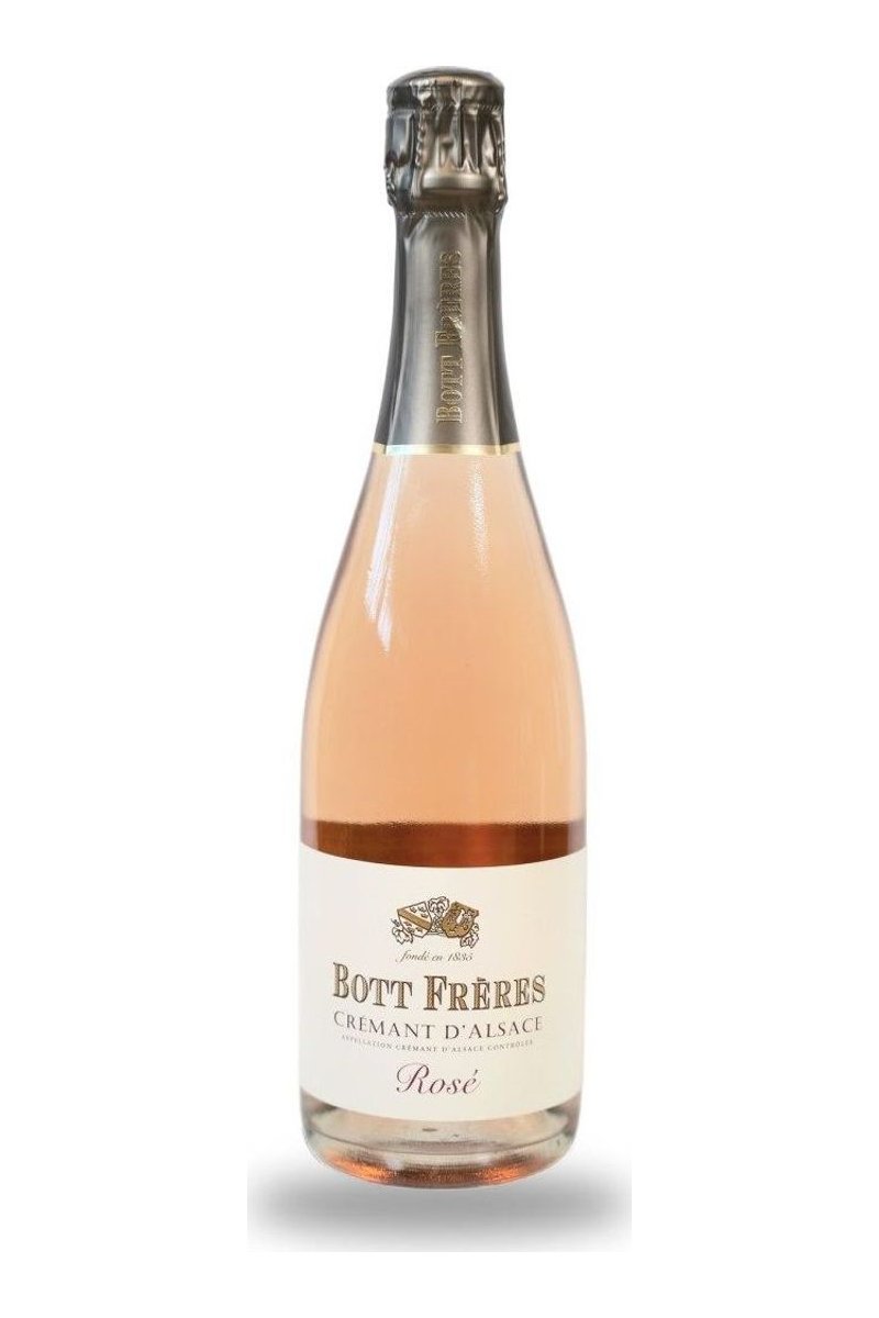 Bott Frères, Crémant d'Alsace Brut Rosé - BIO