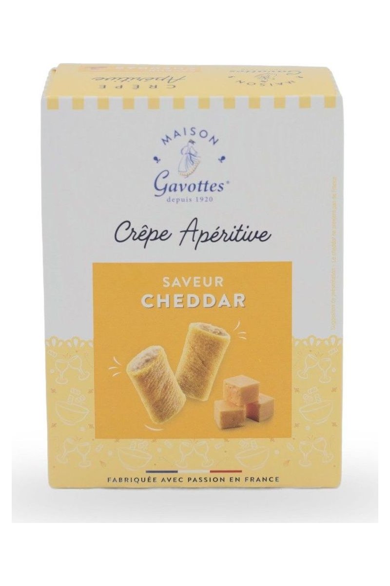 Gavottes, Mini Crêpe Dentelle Cheddar - 110g