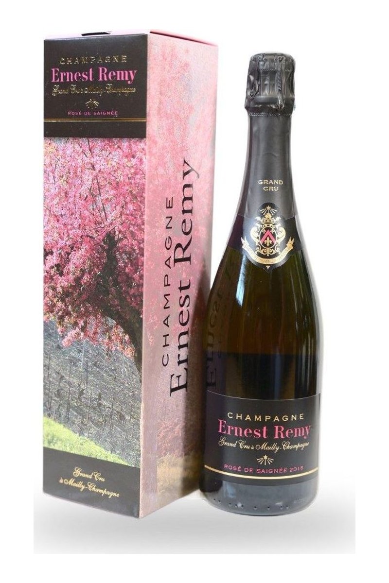 Champagne Ernest Remy, Rosé de Saignée Brut Grand Cru 2016