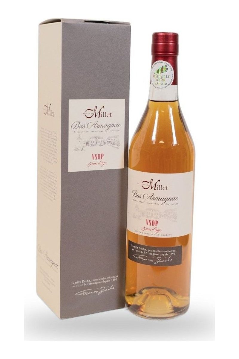 Château de Millet, Bas-Armagnac VSOP 5 Jahre alt