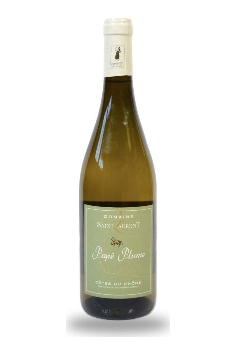 Domaine Saint Laurent, Côtes du Rhône weiß - Papé Plume 2022