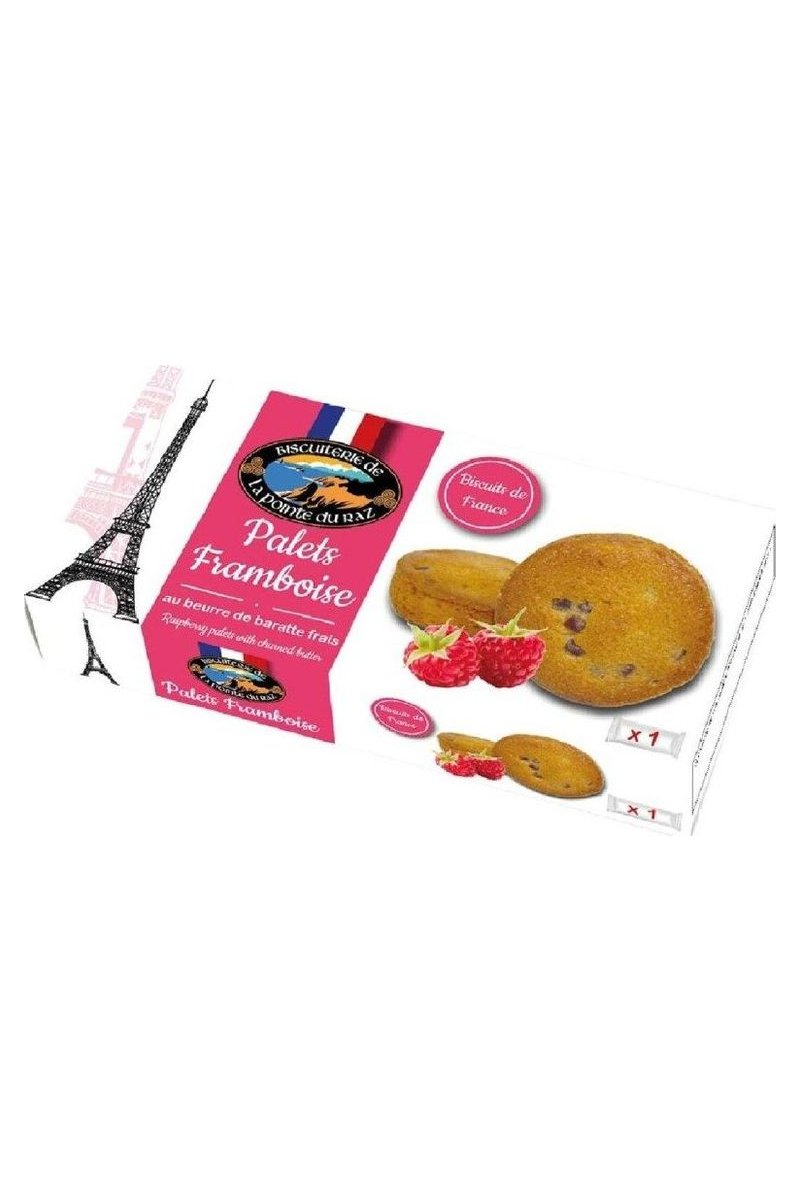 Biscuiterie de la Pointe du Raz, Palets mit Himbeere - 40g