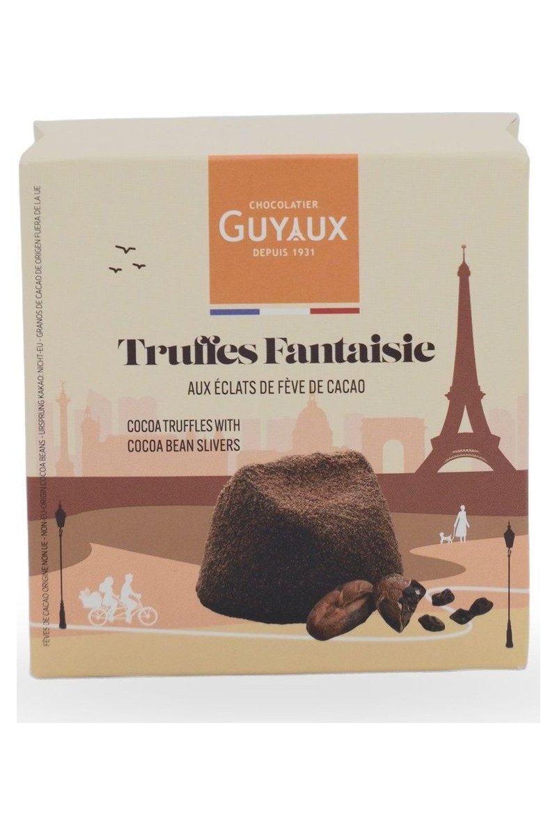 Guyaux, Kakaokonfekt mit Kakaobohnensplittern - 100g