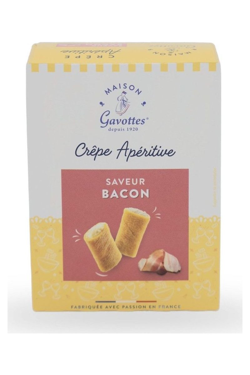 Gavottes, Mini Crêpe mit Bacon Geschmack - 110g
