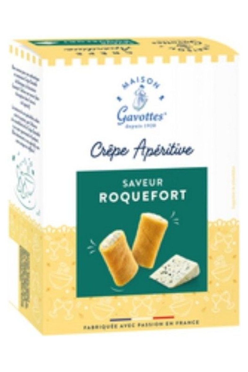 Gavottes, Mini Crêpe mit Roquefort - 110g