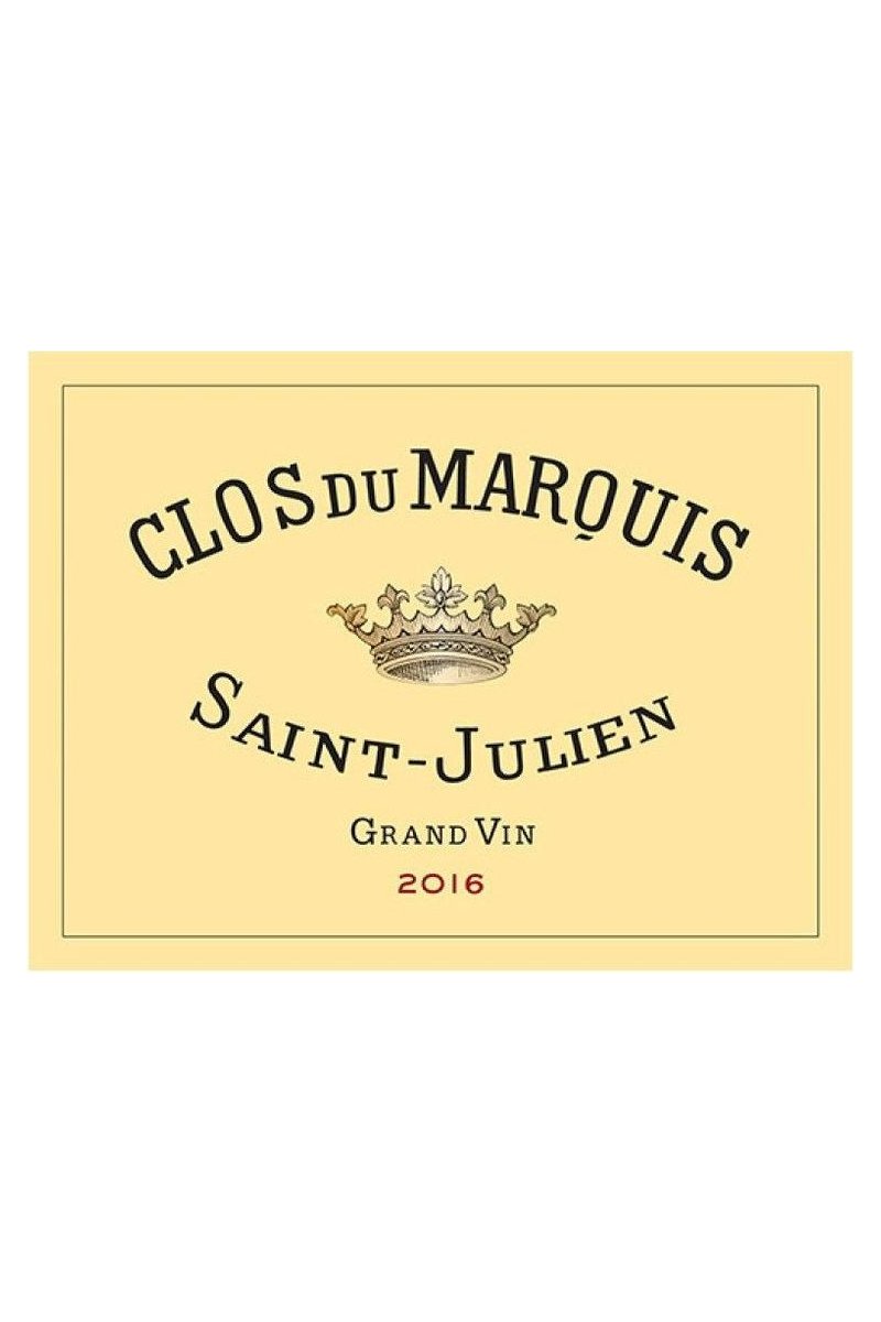 Clos du Marquis 2016, Château Léoville Las Cases, Saint-Julien - M