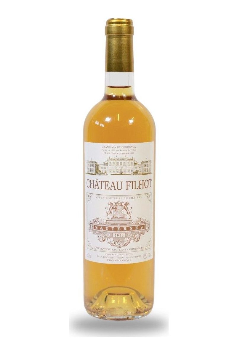 Château Filhot 2010, Sauternes 2° Grand Cru Classé - Parker 91