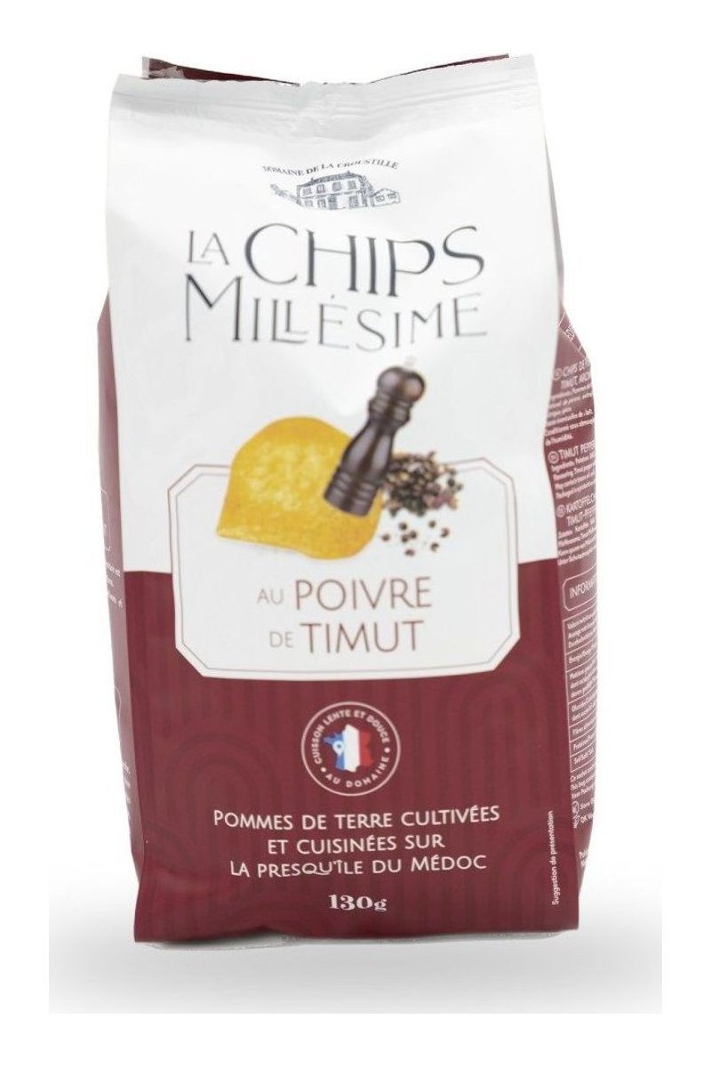 Domaine de la Croustille, Kartoffelchips mit Timutpfeffer - 130g