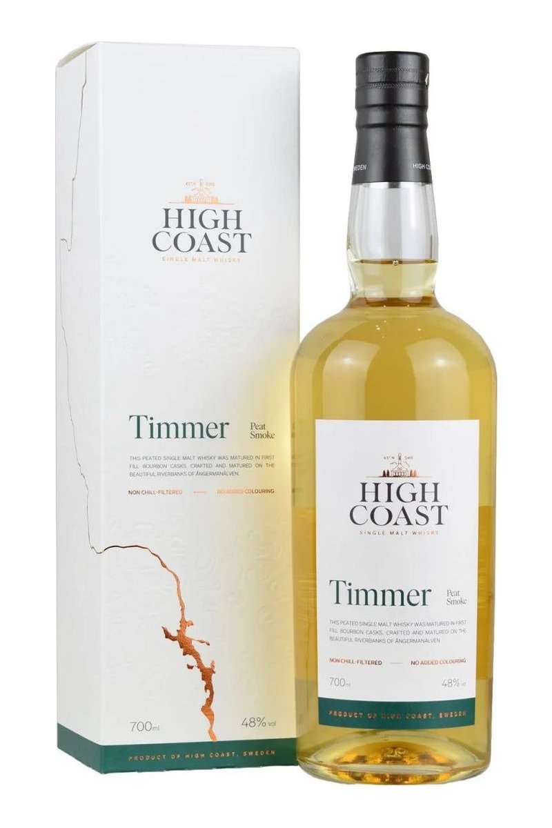 High Coast Timmer – Peat Smoke – Heavily Peated Single Malt Whisky