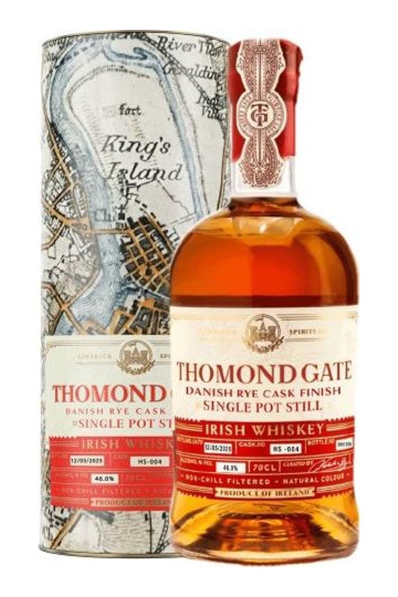 Thomond Gate – Danish Rye Cask Finish – Single Pot Still