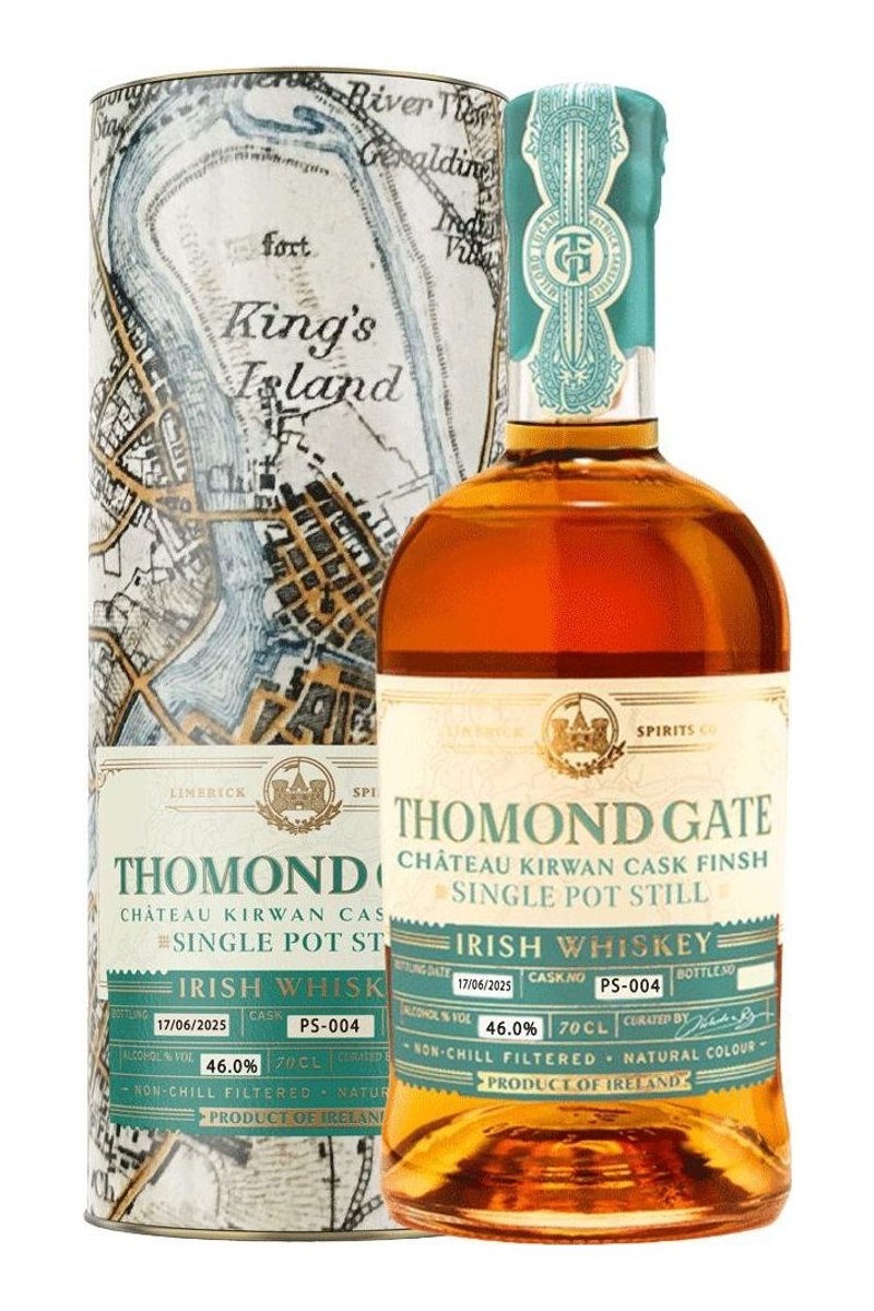 Thomond Gate – Chateau Kirwan Cask Finish – Single Pot Still