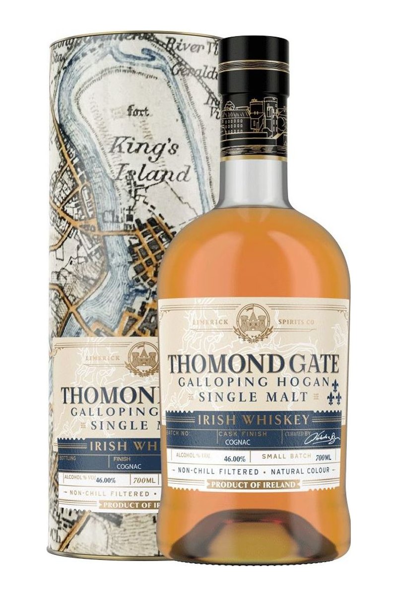 Thomond Gate – Galloping Hogan – Cognac Cask Finish – Single Malt