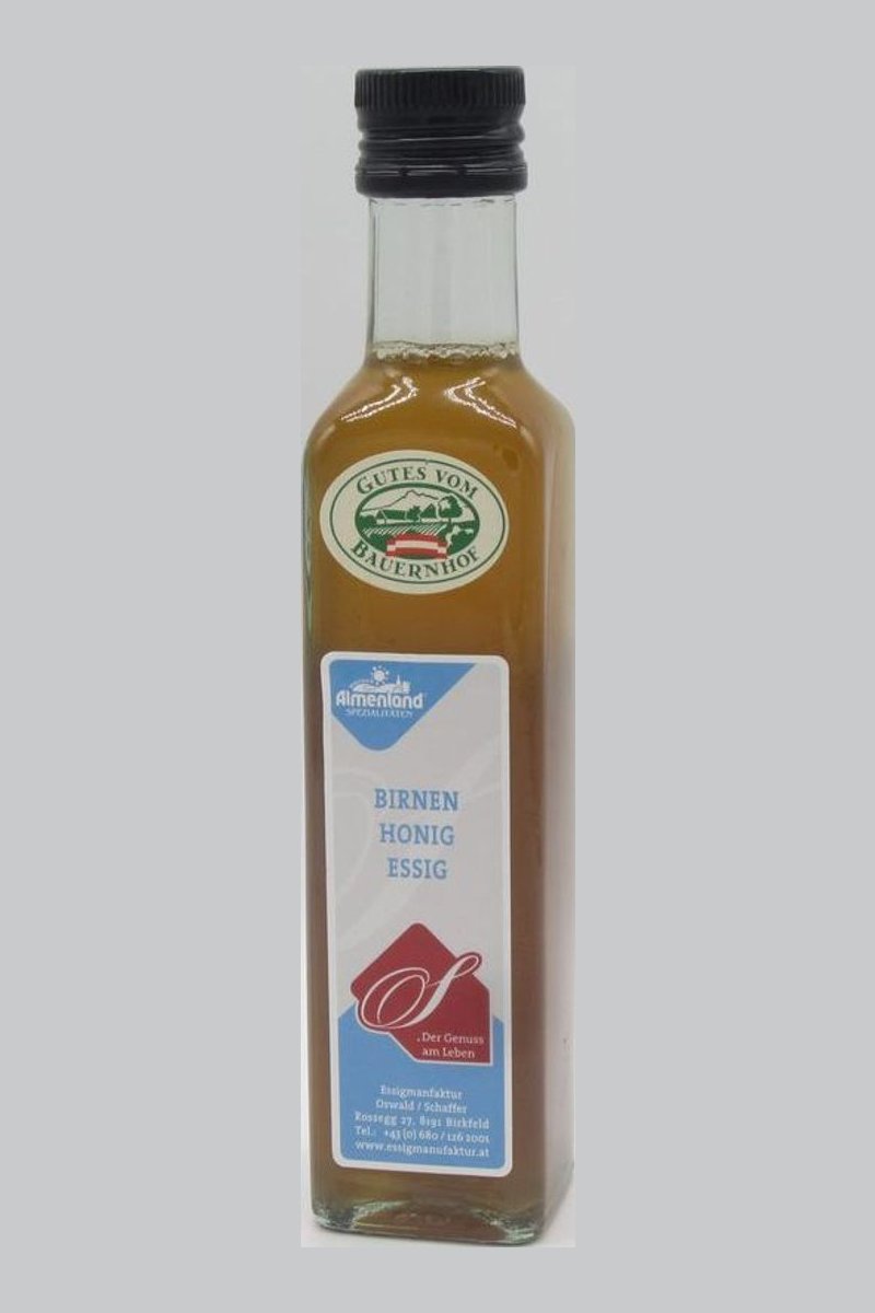 Birnen – Honigessig naturtrüb