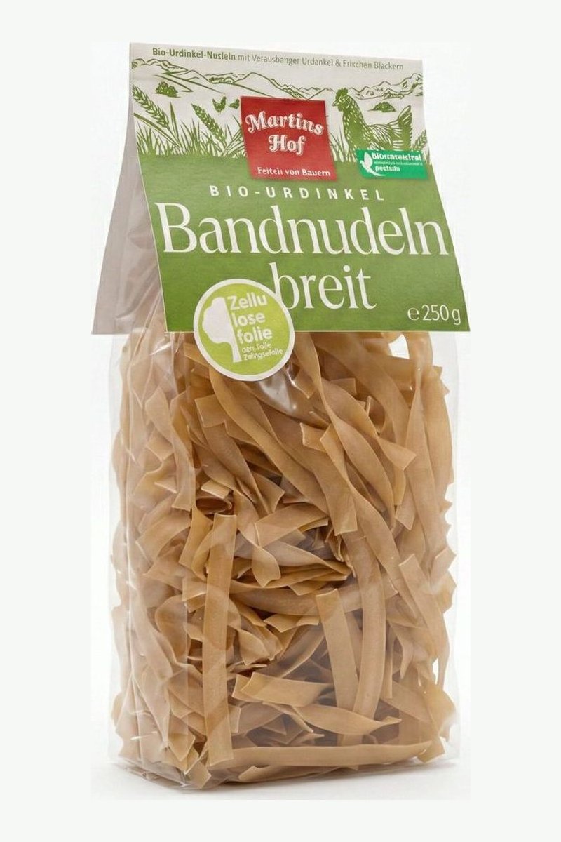 Bio-Urdinkel Bandnudeln breit (250 g)